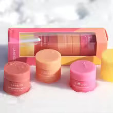 Laneige Lip Masker Jelly Slaap Lippenbalsem Nacht Reparatie Hydraterende Behandeling 4*8g Set Hydraterende Licht Voeding kerstcadeaus