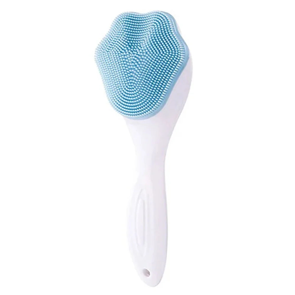Silicone Face Scrubber Exfoliating Brush Manual Handheld Facial